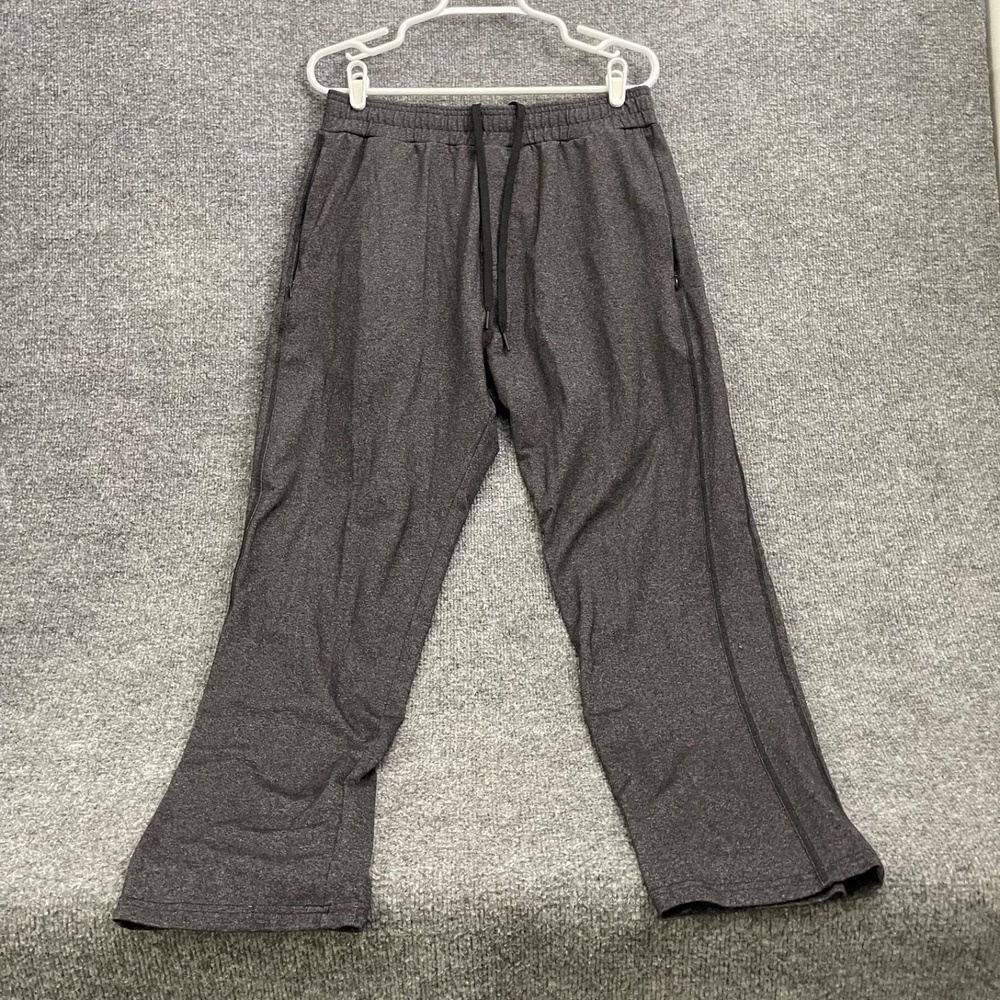 Public Rec All Day Every Day Sweatpants Mens Sz 36/30 Heather Gray Drawstring